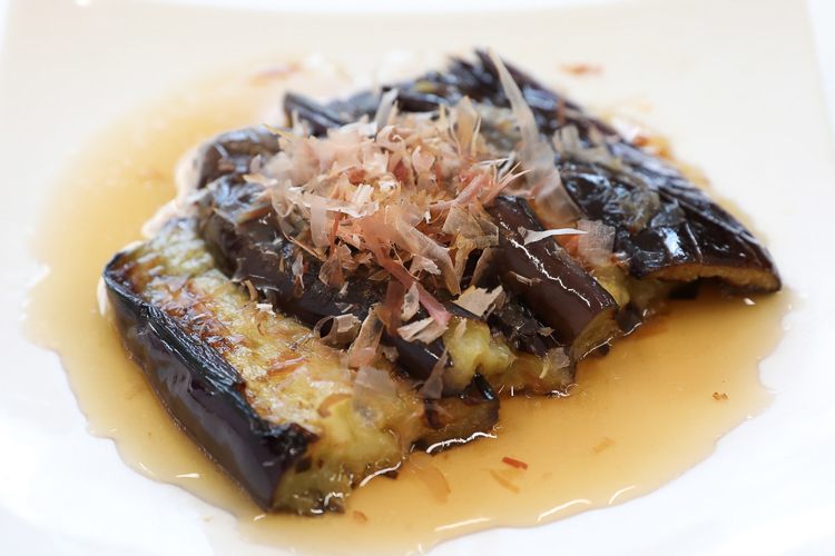 ケンネ脂の焼きナス